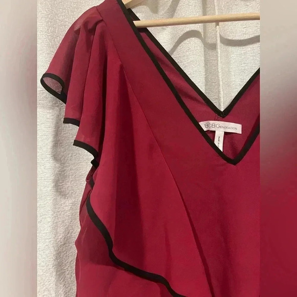 BCBG Black Trim Dress - Picture 3 of 5